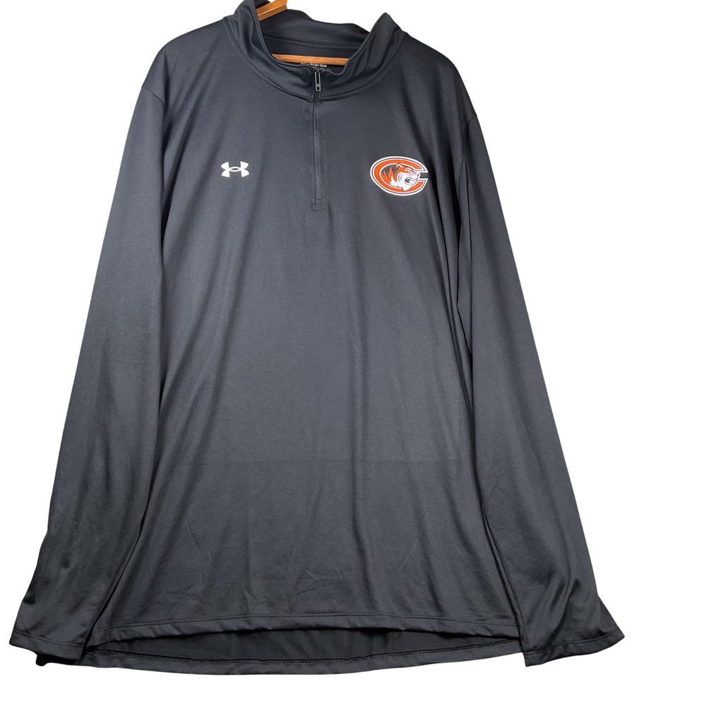 Under Armour Quarter Zip Pullover Mens 4XL Cresent Highschool Activewear